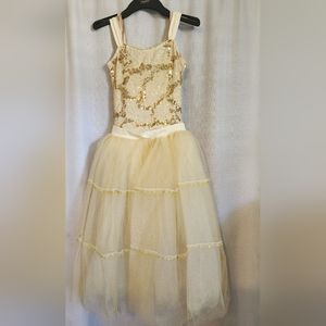 Gold Ballet Costume
